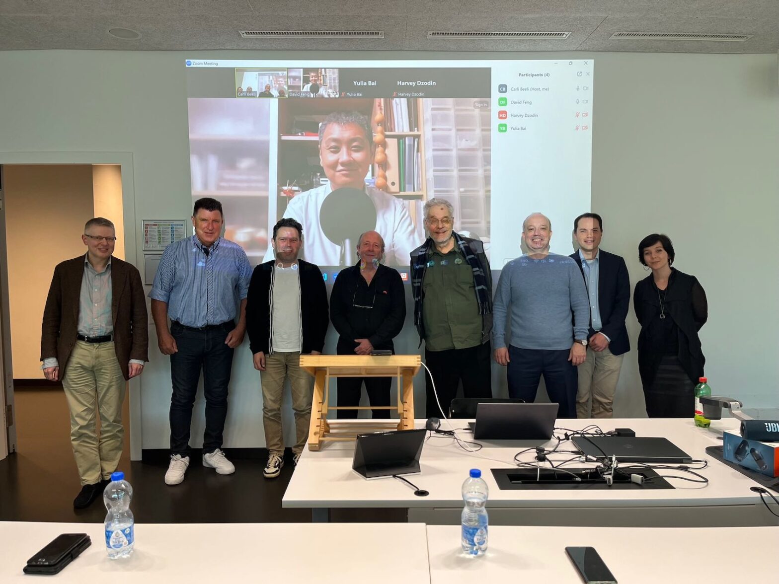 A picture of the 24 May 2024 talk about railways in China delivered via Zoom by David Feng